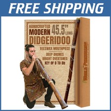 Professional Didgeridoo - Hand-fired with Beeswax Mouthpiece