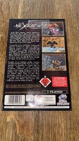 Hexen Sega Saturn Game Complete With manual Slight chip to case