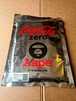 Aape By A Bathing Ape x Coca-Cola Zero Multi Use Pouch ipad? Laptop? Neu