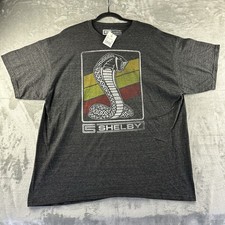 Shelby Cobra T-Shirt Men s XXL Gray Officially Licensed Product NWT