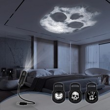 LED Night Light - Skull Projector for Wall Ceiling Decoration - Halloween Gift