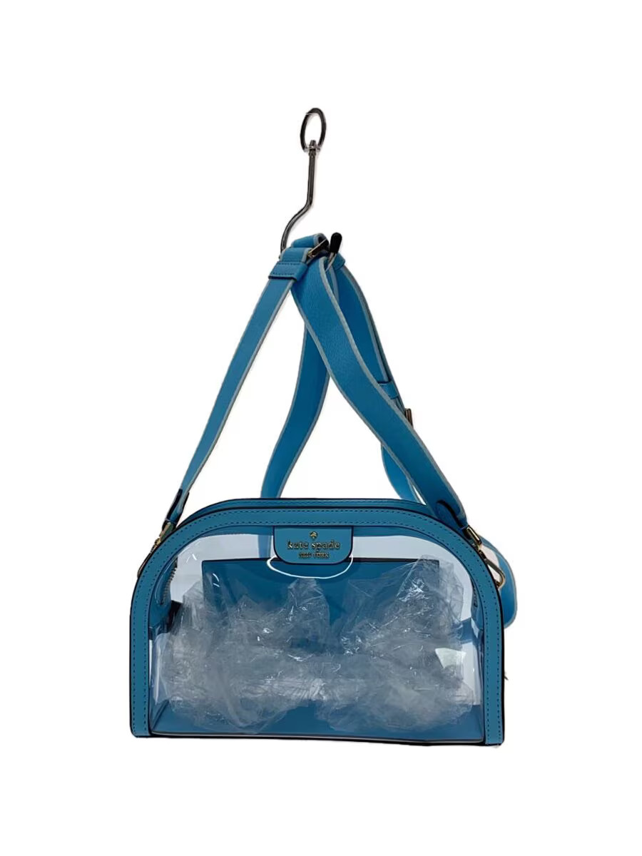 Kate Spade New York Clear Shoulder Bag PVC Blue