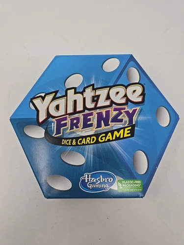 Yahtzee Frenzy Dice & Card  Game It’s A High Stakes Race Hasbro