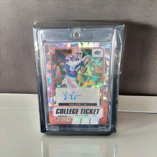 2021 Panini Contenders Kyle Pitts Rookie Auto College Ticket Cracked Ice RC /23