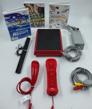 Nintendo WII rossa con giochi