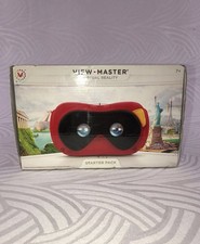 Mattel View Master Virtual Reality Starter Pack Ages 7 COMPLETE in Open Box