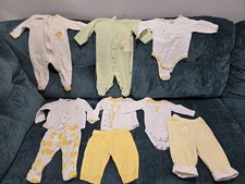 Lot 9 pcs 3-6 mo boys/unisex duck-themed spring/summer clothing, mostly Carter's