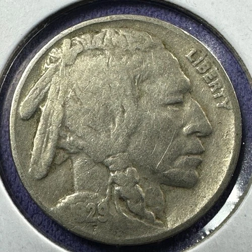 1929 5C Buffalo Nickel (88909)