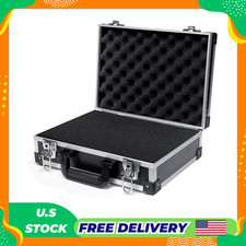 16in Aluminum Hard Case with DIY Customizable Foam Insert 16 x 11 x 5in Interio