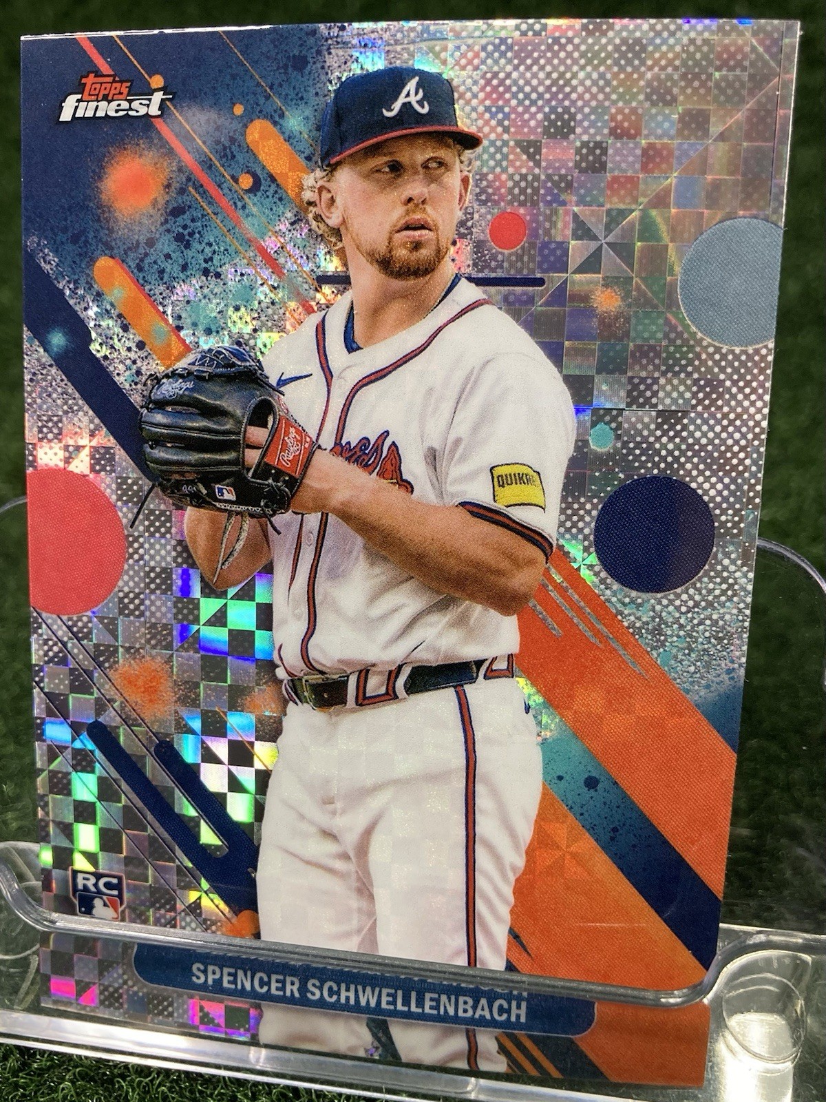 Spencer Schwellenbach X-Fractor 2025 Topps Finest Baseball #43 (RC)
