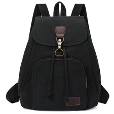 GAEKEAO Small Backpack for Women Canvas Mini Backpack Purse Casual Daypack fo...