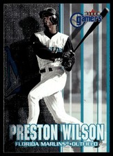 2000 Fleer Gamers Preston Wilson Florida Marlins #39