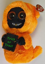 Ty Beanie Boo's Grinner Halloween Ghost 9.25" Stuffed Plush Toy