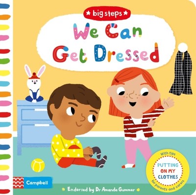 We Can Get Dressed Campbell Books Board book Pan Macmillan Baby b