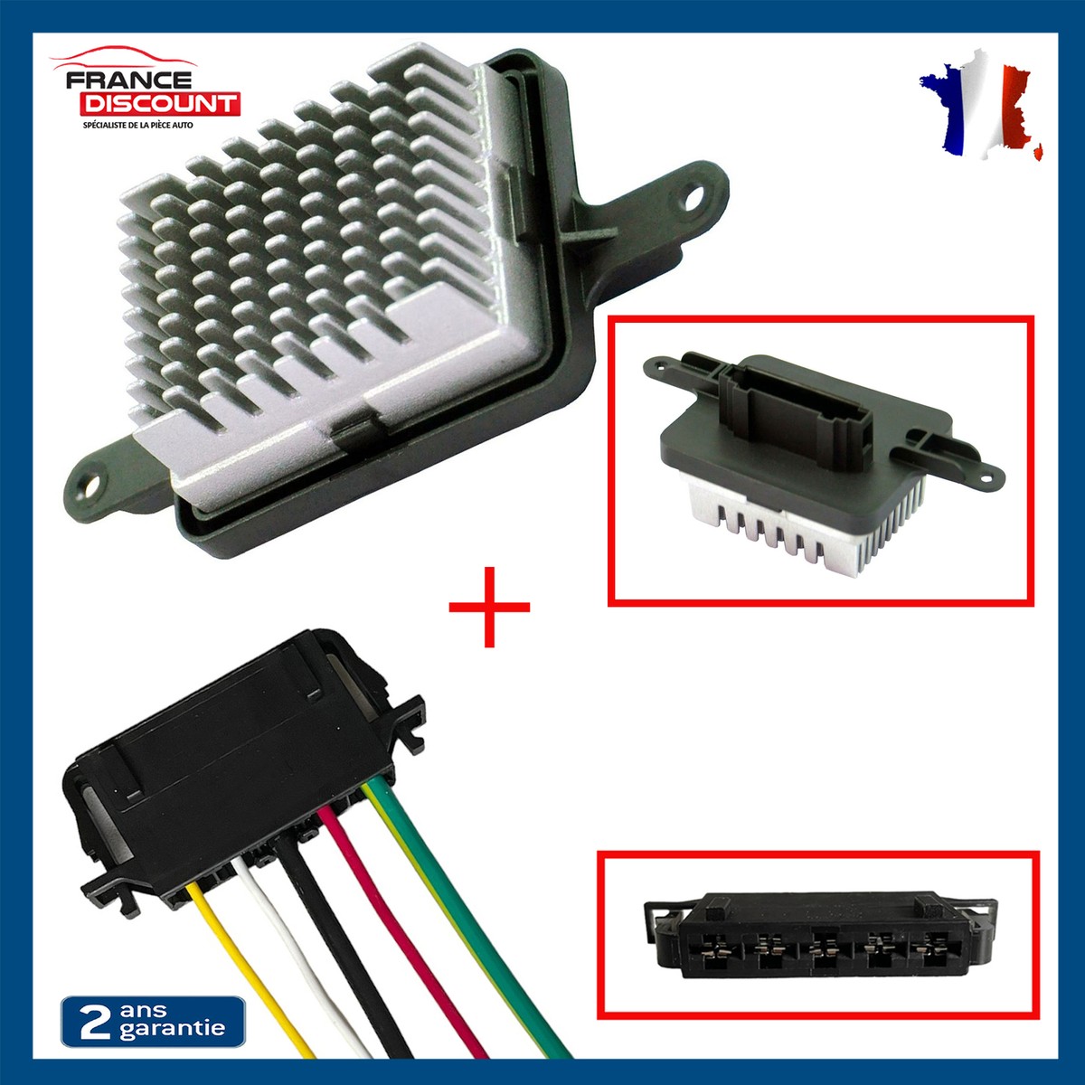 Résistance Chauffage Climatisation Compatible DS5 3008 5008 - 6441CQ P7708003 P7708005