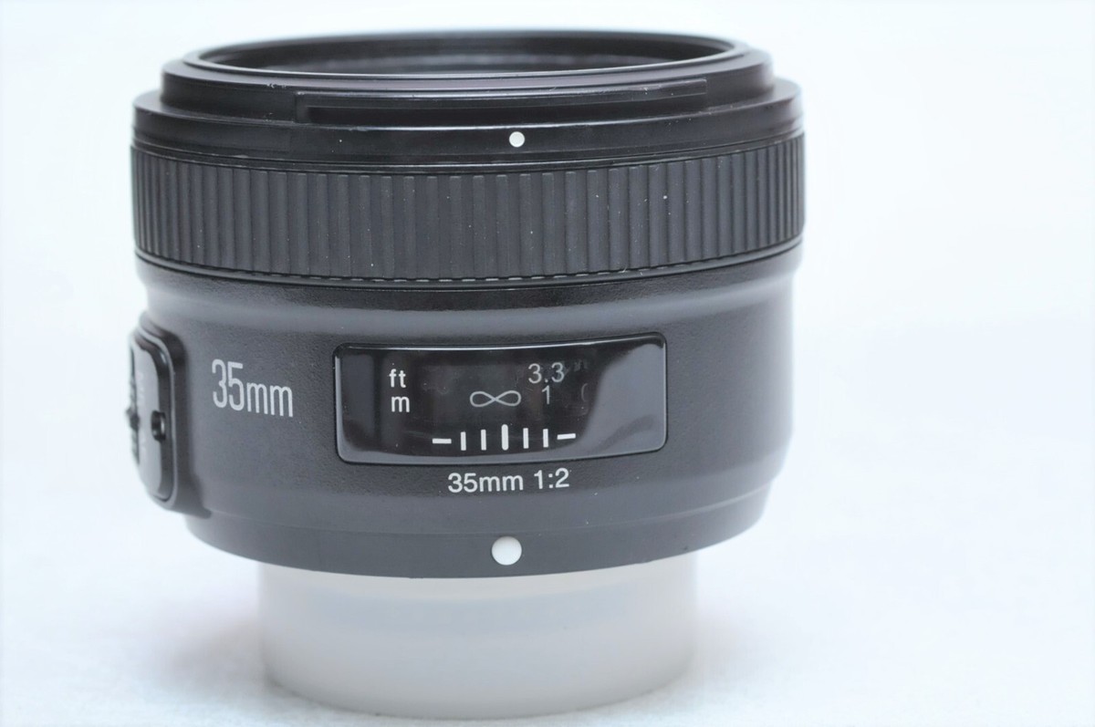 Yongnuo YN35mm F2 Lens For Nikon F DSLR | eBay