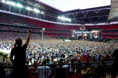 Bruce Springsteen Live In Concert Wembley Stadium Photograph