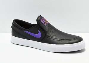 janoski slip on purple