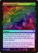 Haunting Hymn FOIL Time Spiral NM Black Uncommon MAGIC GATHERING CARD ABUGames
