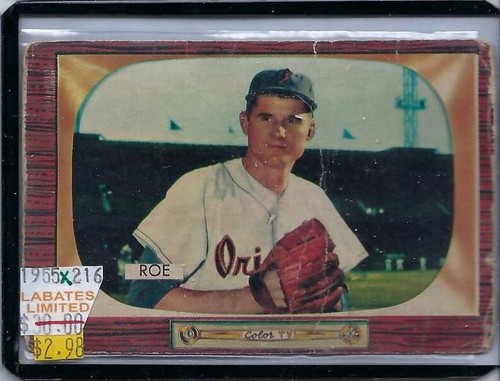 1955 Bowman BB 130-320 Mantle-Mays-Robinson-Williams-Kaline-Berra-Rizzuto-Kiner - Picture 260 of 352