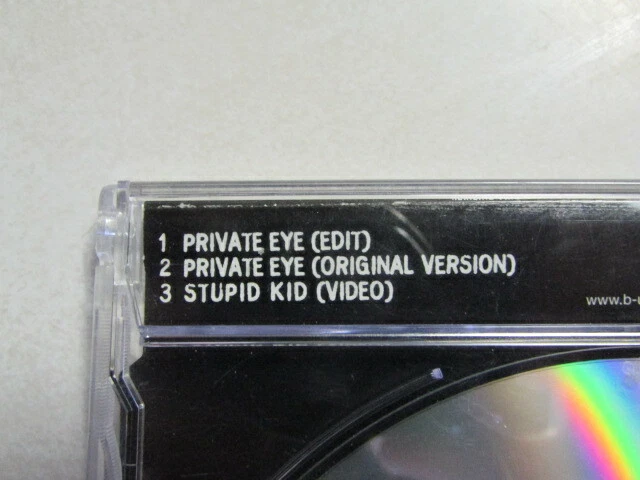 ALKALINE TRIO PRIVATE EYE IMPORT CD SINGLE EDIT & ORIGINAL VERSIONS+VIDEO VG OOP Foto 3 de 4