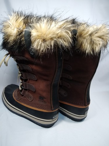 Women’s Sorel Joan of Arctic Brown Waterproof Winter Boots Size 6.5 US, 4.5 UK - Picture 2 of 9
