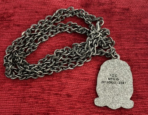 "Collar colgante Twilight Vampire Saga película Cullen tono plata 18""" - Imagen 2 de 2