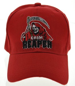 grim reaper polo hat