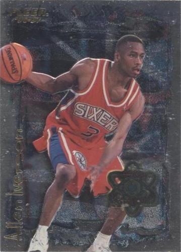 Allen Iverson 1996 Skybox EX2000 Star Date 2000 #7 of 15 Rookie