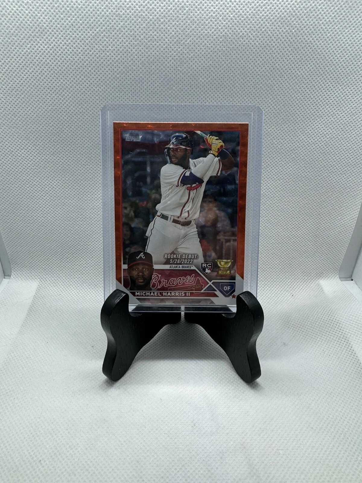 2023 Topps Update Debut Orange Foil /299 Michael Harris II #US225 Rookie RC