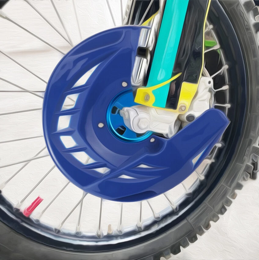 Front Brake Disc Guard Cover For Husqvarna 125 150 250 300 350 450 TC FC TE FE Foto 4 de 4