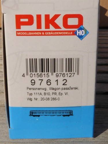 Piko 97612 H0 Passenger Car 111A Pr 2.Klasse the Pkp Der Epoch 5/6 New IN Boxed - Picture 3 of 5