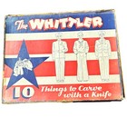 Antique Toy The Whittler Wood Carving Kit 20pcs Aeroplane & Supply Co 1930s Vtg