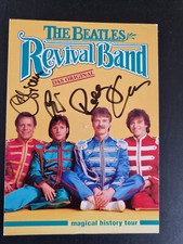 Autogrammkarte, The Beatles Revival Band, Autogramm magical history tour