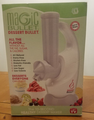 Magic Bullet Dessert Bullet Healthy Dessert Maker DB-0101 - Brand New