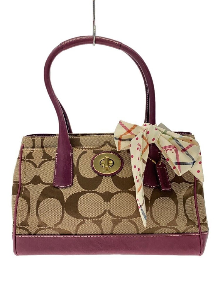 COACH Handbag_Signature_Beige -- BEG