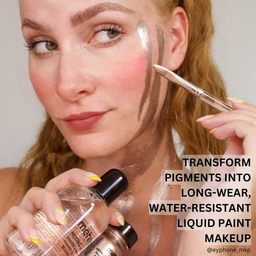 Mehron Mezcla Líquida Maquillaje Efectos Especiales Mezcla Escenario Sello Aerógrafo Pintura Facial - Imagen 5 de 14