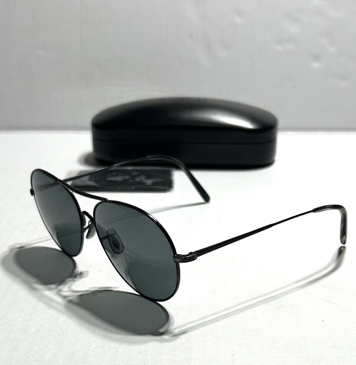 オリバーピープルズ Rockmore 58-15-145 ミル打ち サングラス Oliver peoples Rockmore Sunglass 58[]15 145 Polarized ￼ | eBay