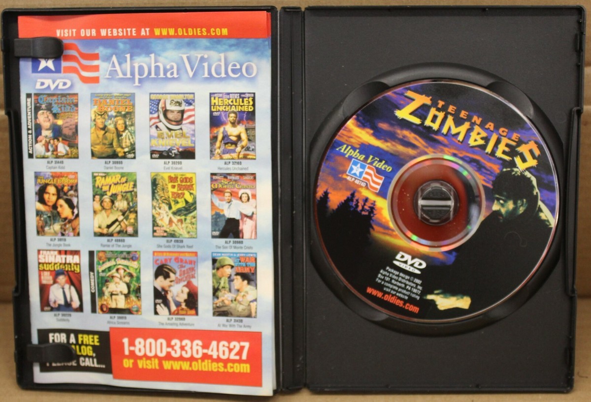 Teenage Zombies DVD 1959 Don Sullivan Katherine Victor Chuck Niles