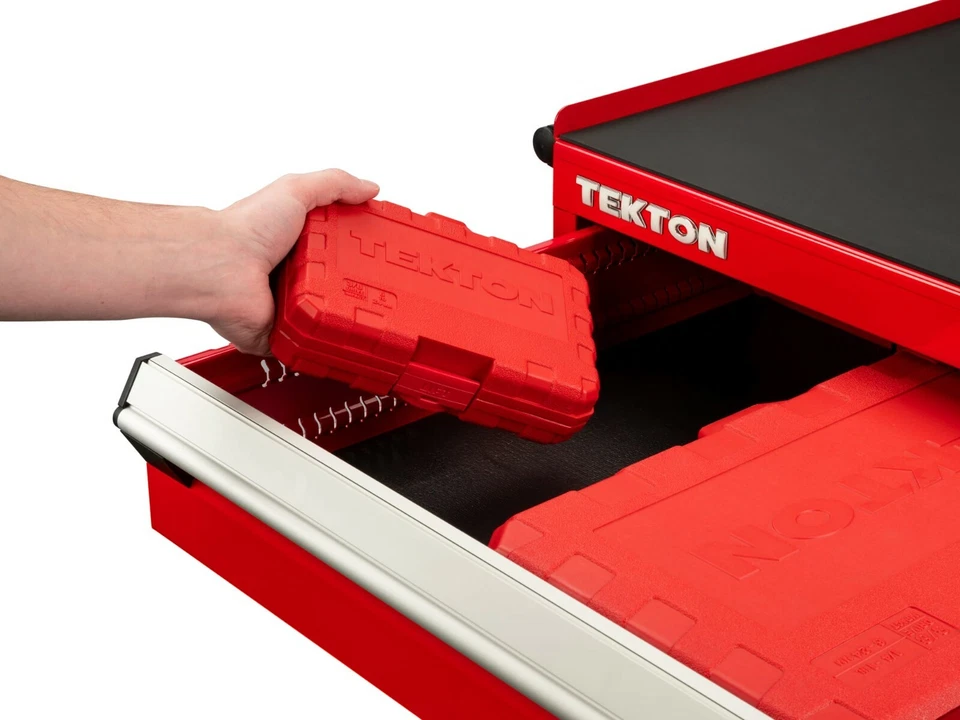 Tekton SID91303 3/8 Inch Drive Deep 6-Point Impact Socket Set, 19-Piece 6-24 mm - Image 4 of 4