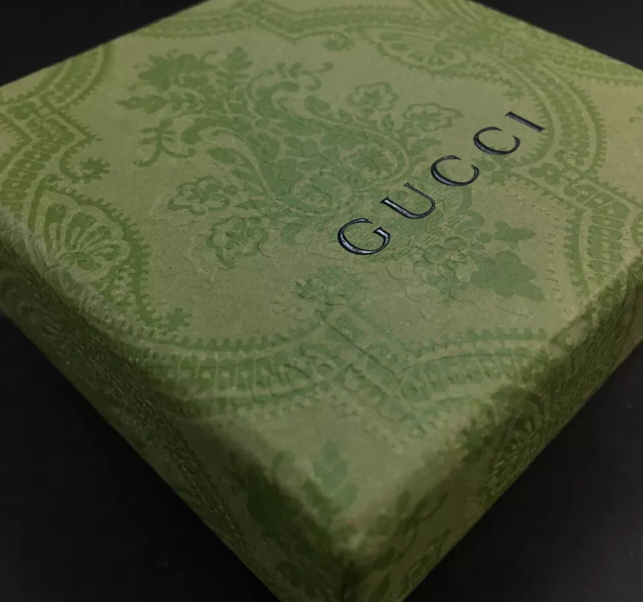 Authentic GUCCI Arabesque Interlocking G Silver 9… - image 8