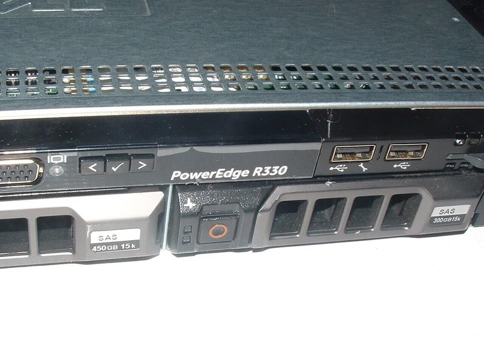 Dell PowerEdge R330 Xeon E3-1245 v5 3.5GHz  32gb  H330  2x 3.5" Trays  SVR 2012 - Image 4 of 4