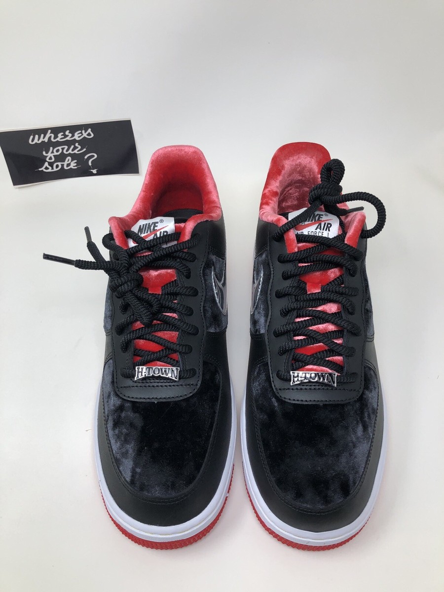 Nike Air Force 1 One Low Premium Houston Htown Men Size 10.5