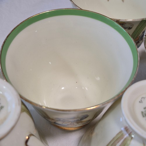 Royal Doulton Iris V1346 Tea Cup England Deco Floral Porcelain (priced each) - Picture 8 of 8