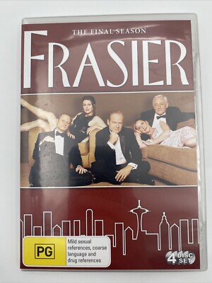 Frasier - The Final Season (season 11) 4 Disc DVD Region 4