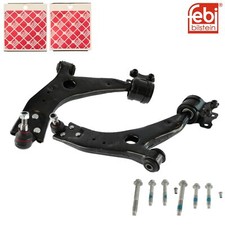 2x FEBI 40626 40625 QUERLENKER VORNE FÜR FORD C-MAX FOCUS II VOLVO C30 S40 V50