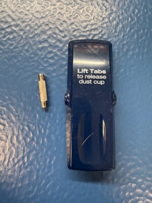 Shark NV355 NV356 NV360 Lift Tab Release Dust Cup Canister Bin Side Clip Blue