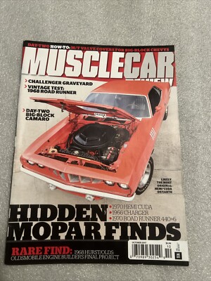 Muscle Car Review Magazine October 2017 Hidden Mopar Finds  F5B