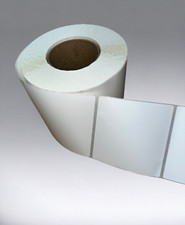 106mm x 106mm Durable Polypropylene Thermal Plastic Labels *FREEZER ADHESIVE*