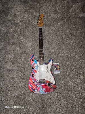 Jackson 5 Autographed/Signed Electric Guitar by Joe Jackson